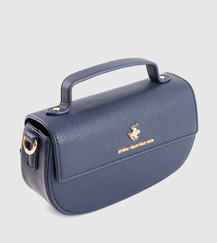 Textured Top Handle Bag