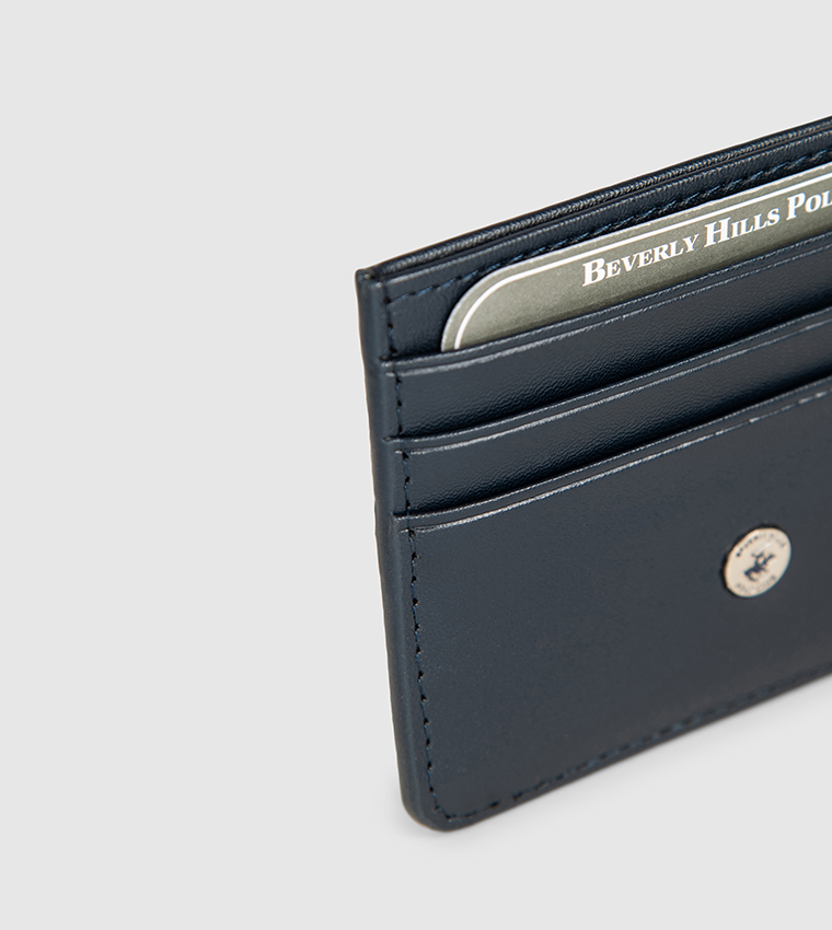 محفظة بطاقات بشعار