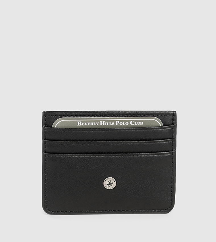 محفظة بطاقات بشعار