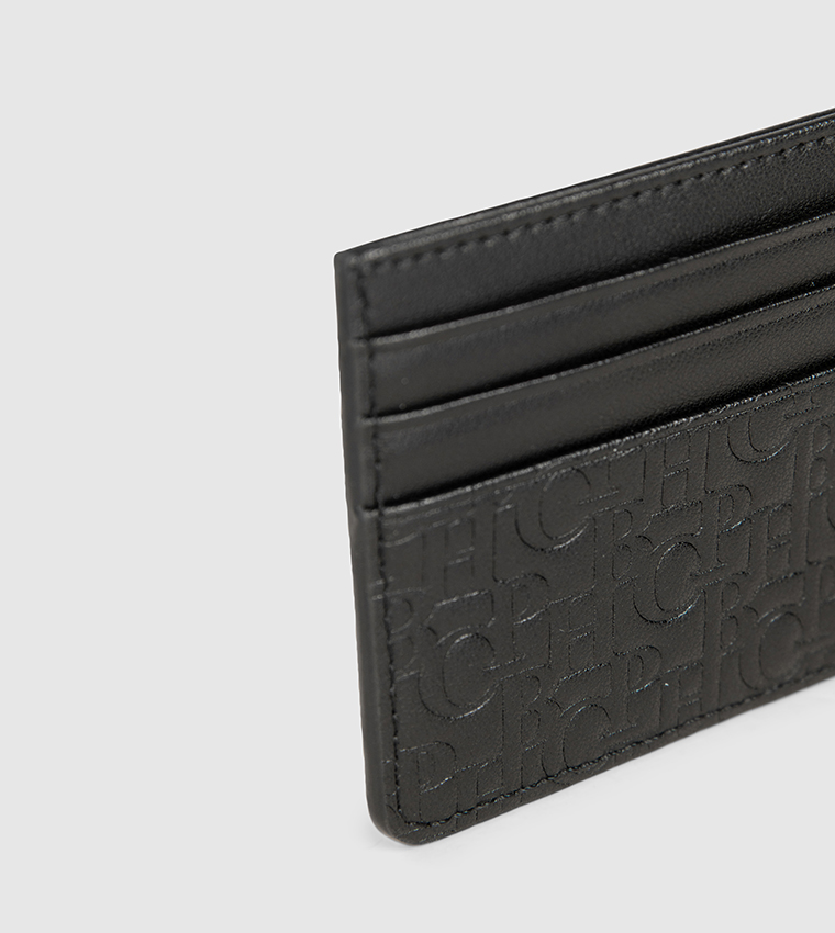 محفظة بطاقات بشعار