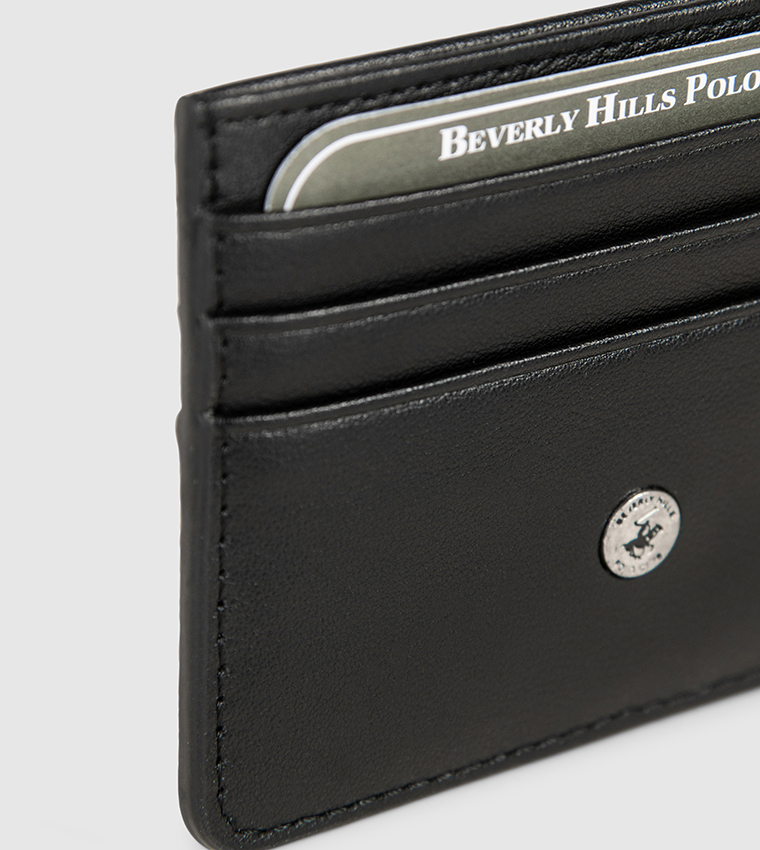 محفظة بطاقات بشعار