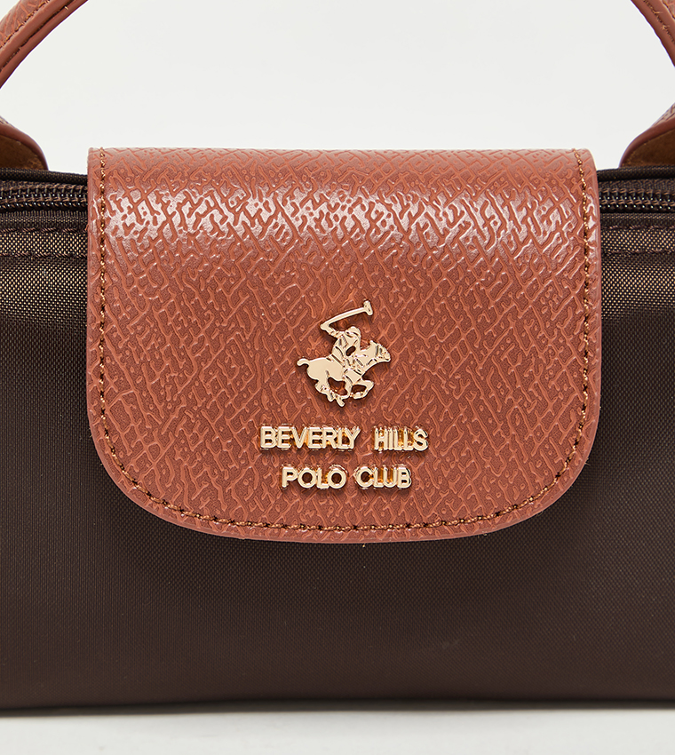 Logo Detail Contrast Detail Handheld Bag