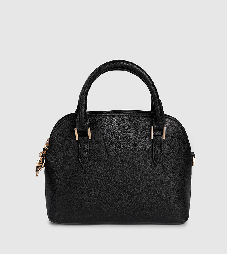 Logo Detail Satchel Bag