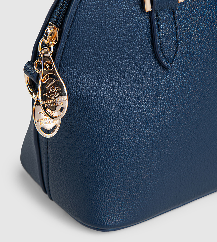 شنطة ساتشل نسائية بشعار 