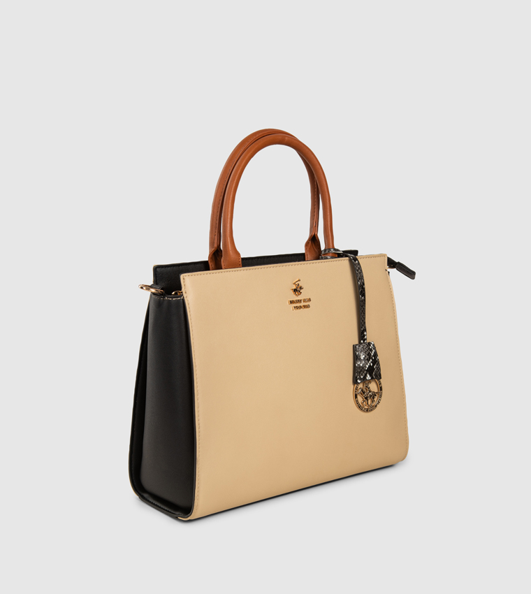 شنطة ساتشل بسحاب وشعار