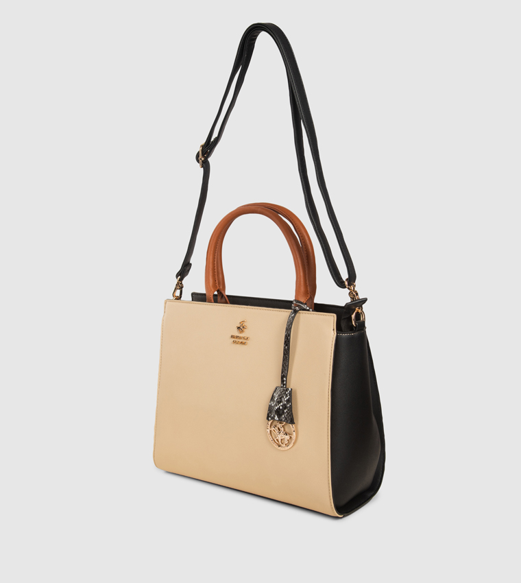 شنطة ساتشل بسحاب وشعار