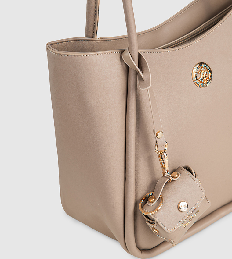 Logo Detail Tote Bag