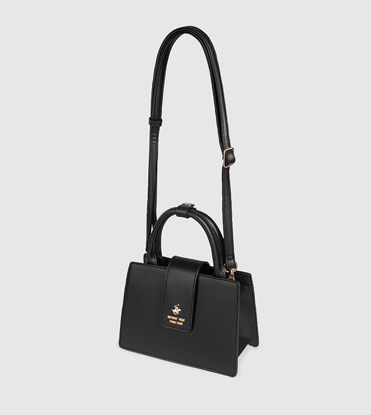 شنطة ساتشل نسائية بشعار 