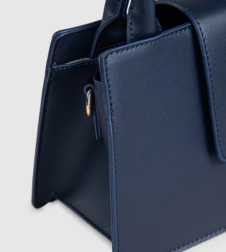 Logo Detail Satchel Bag