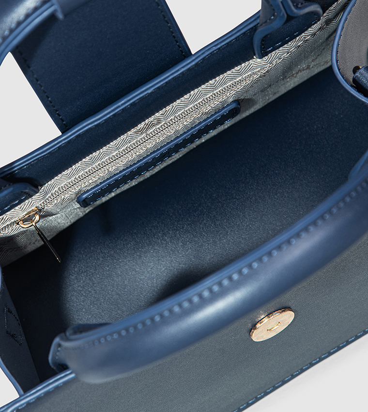 Logo Detail Satchel Bag