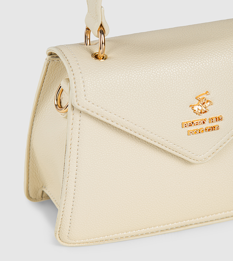 Logo Detail Top Handle Bag