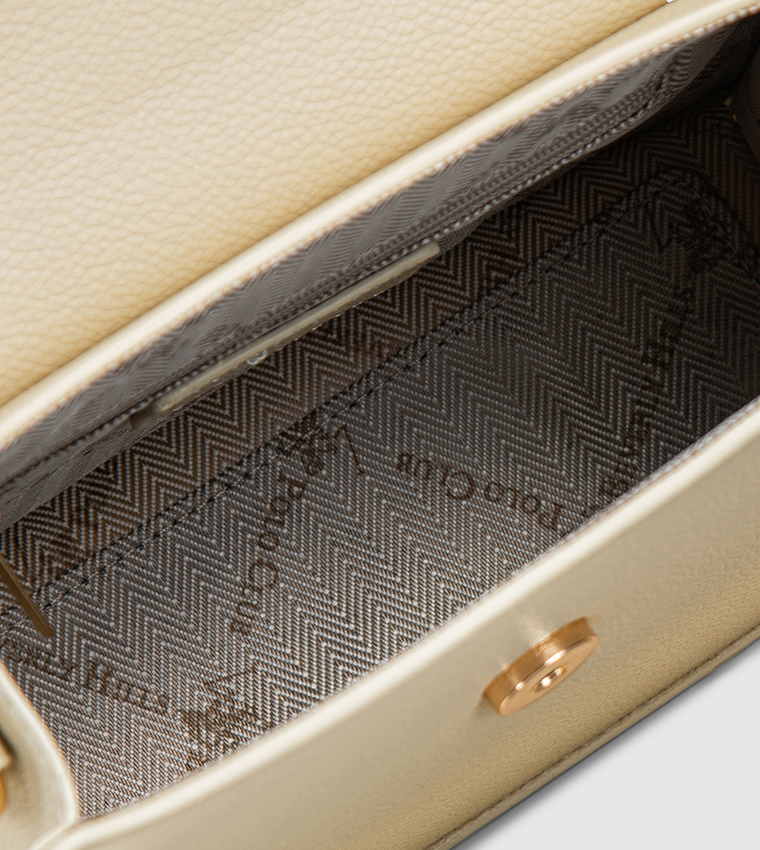 Logo Detail Top Handle Bag