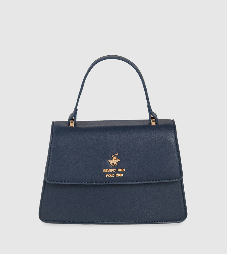 Logo Detail Top Handle Bag