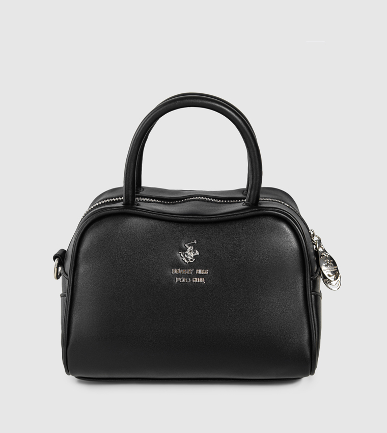 Logo Detail Satchel Bag