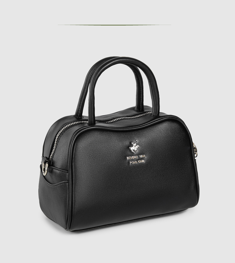 Logo Detail Satchel Bag