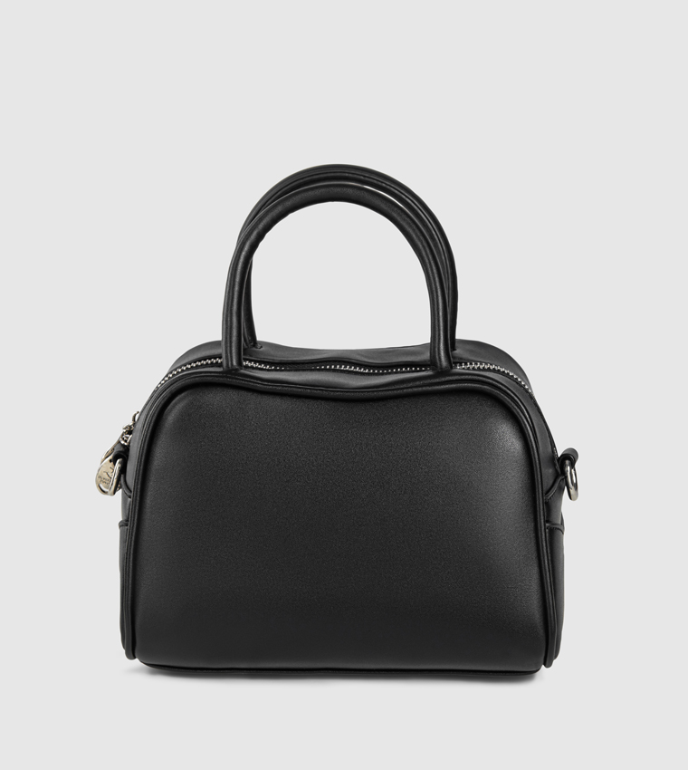 Logo Detail Satchel Bag