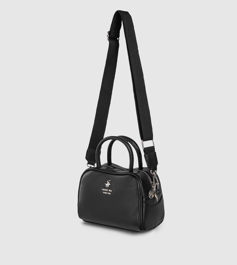 Logo Detail Satchel Bag