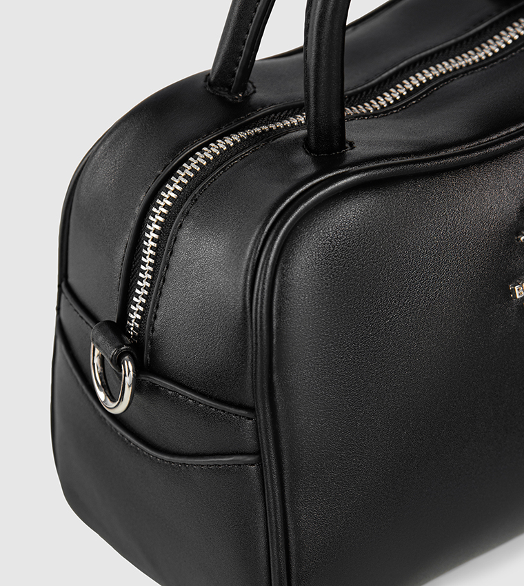 Logo Detail Satchel Bag