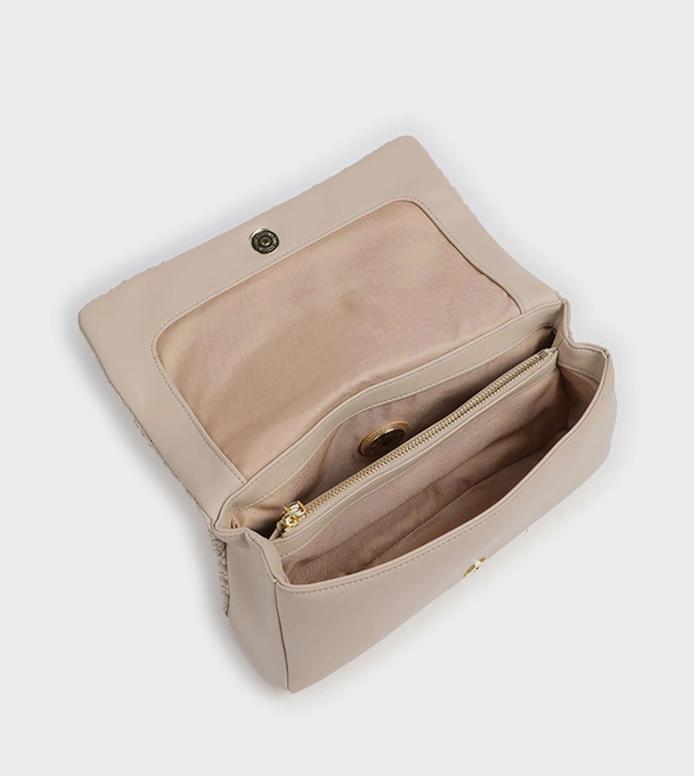 HUG Quilted Shoulder Bag