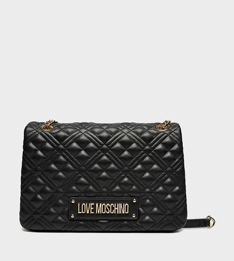 Quilted Flap Shoulder Bag