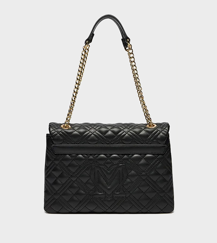 Quilted Flap Shoulder Bag
