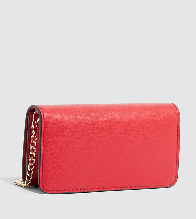 Buy Love Moschino Logo Detail Crossbody Bag In Red | 6thStreet Saudi Arabia