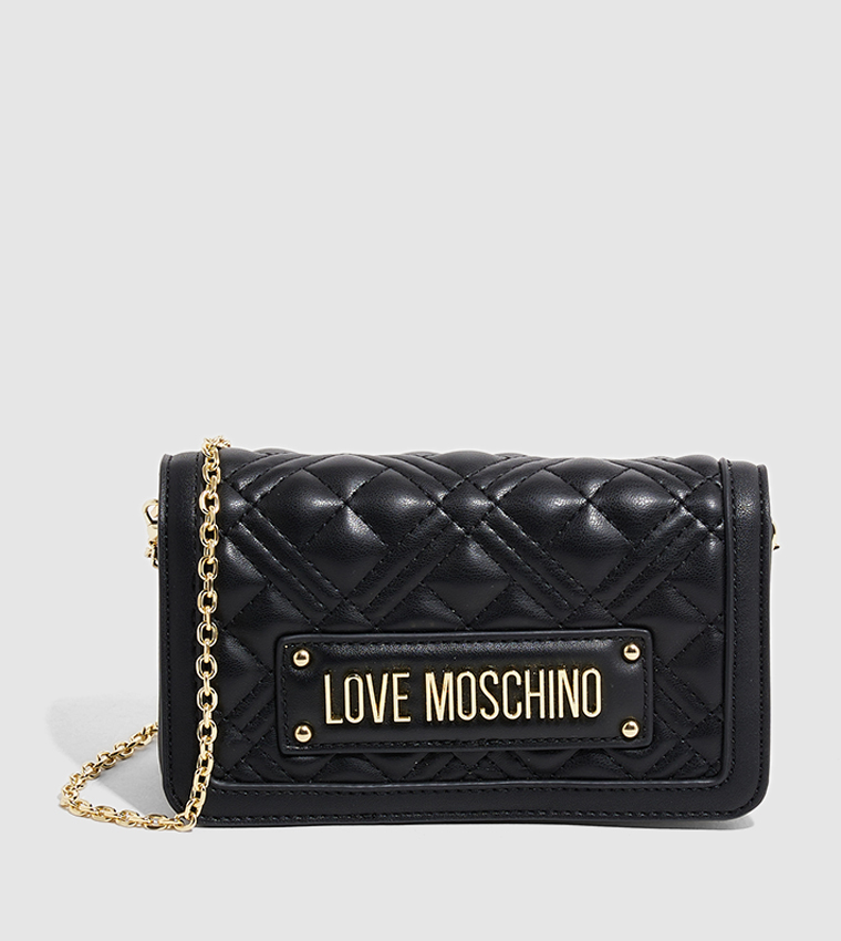 Love moschino black discount and white bag