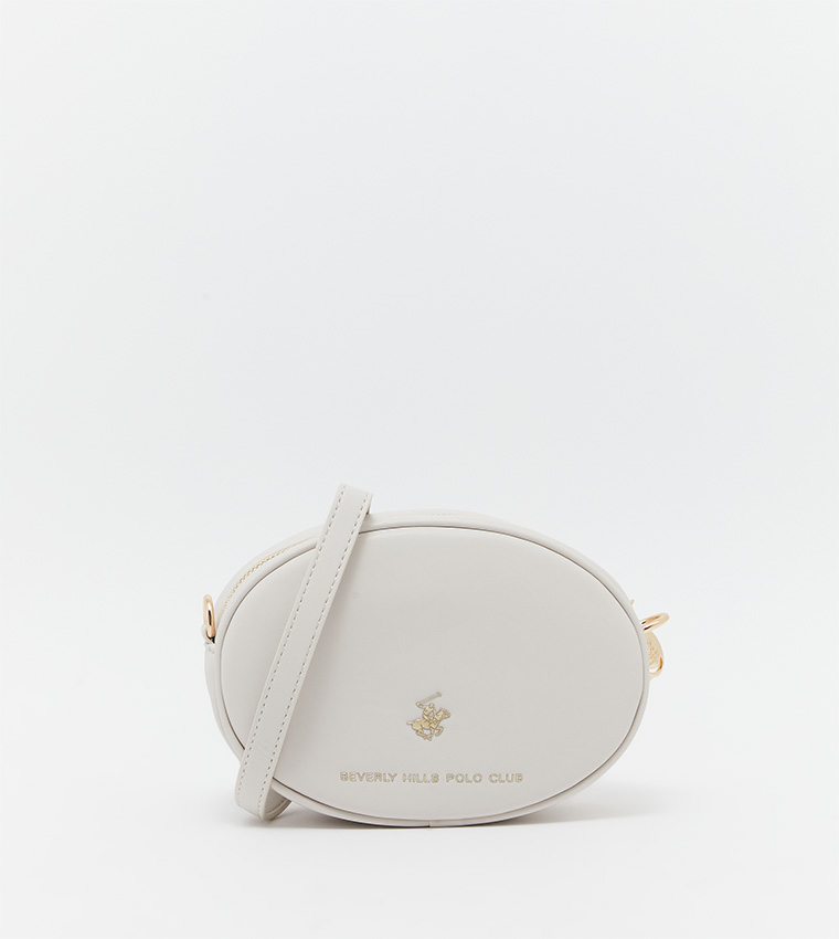 Solid Oval Sling Bag