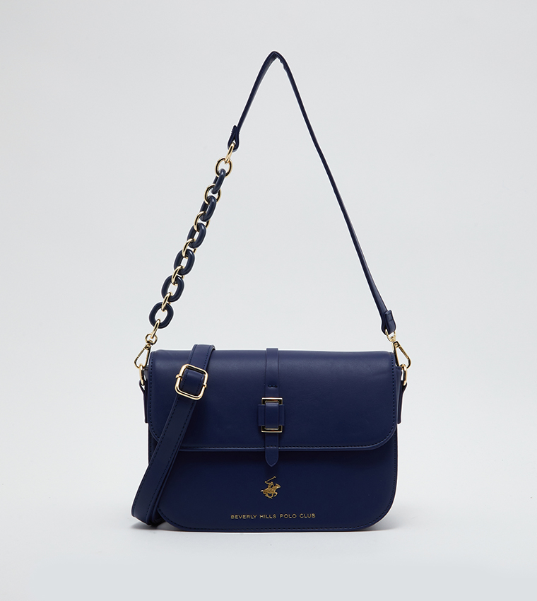 Buy Beverly Hills Polo Club Logo Detailed Shoulder Bag With Sling In ...