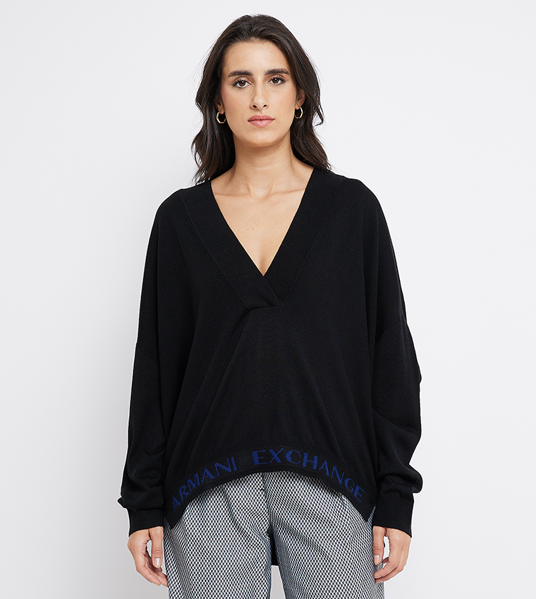 Armani exchange outlet sweaters for womens