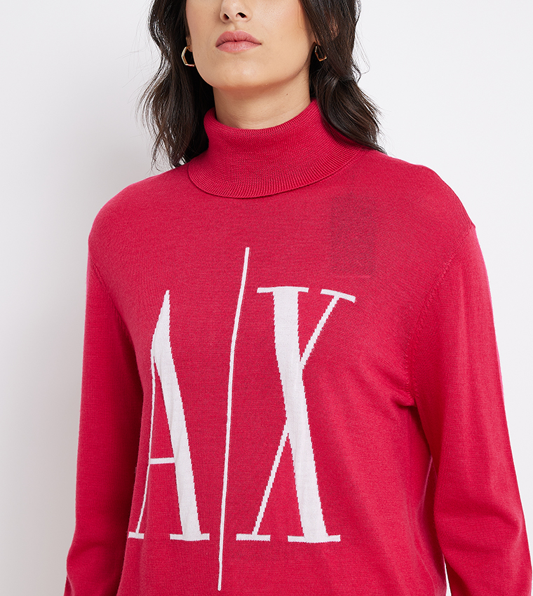 Armani exchange hot sale turtleneck sweater