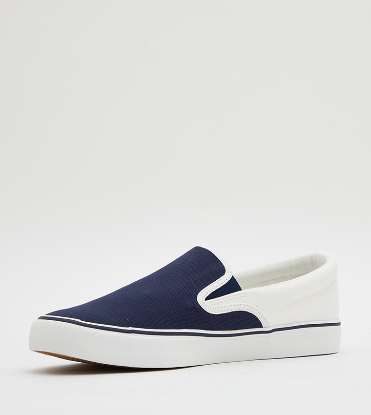 Buy Beverly Hills Polo Club Color Block Slip On Shoes In Blue ...