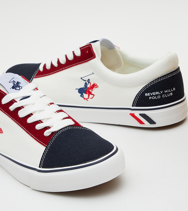 Polo store canvas shoes