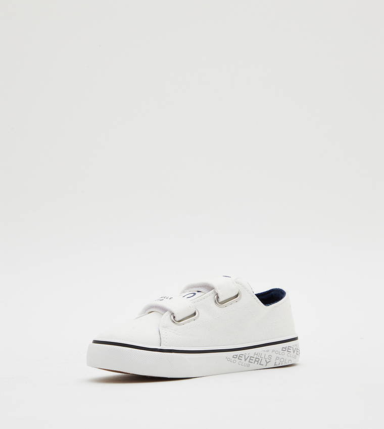 Velcro Closure Low Top Sneakers