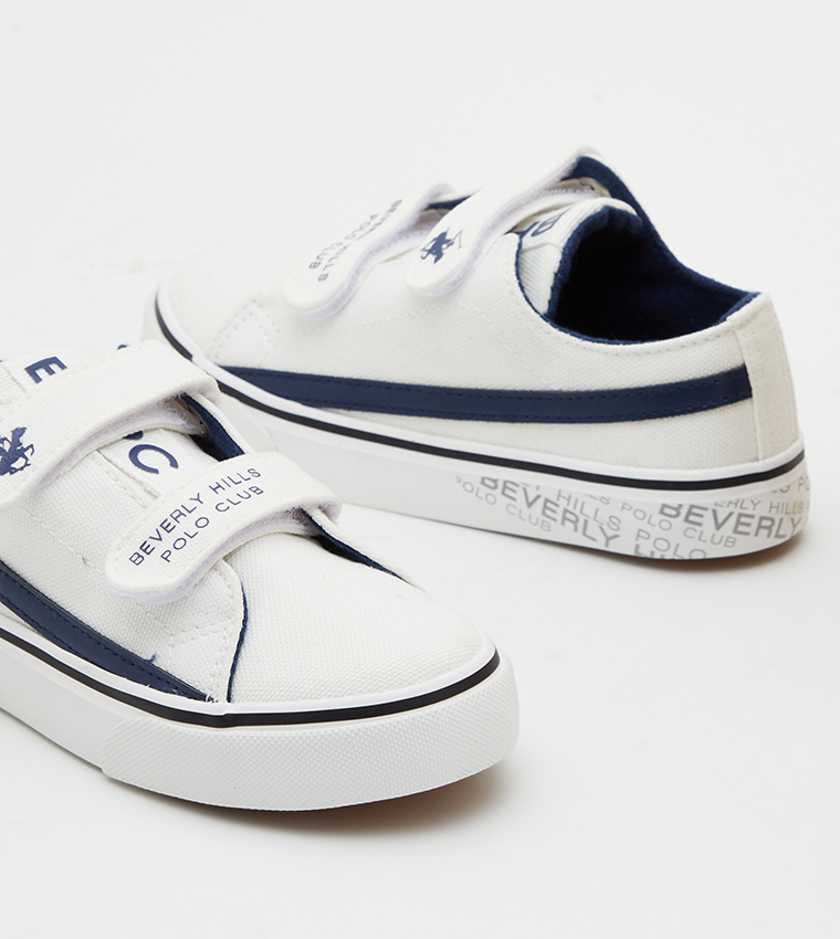 Velcro Closure Low Top Sneakers