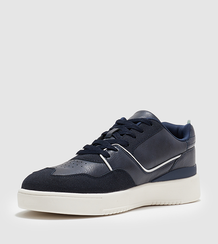 Logo Detail Lace-Up Shoes