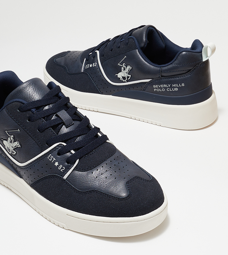 Logo Detail Lace-Up Shoes