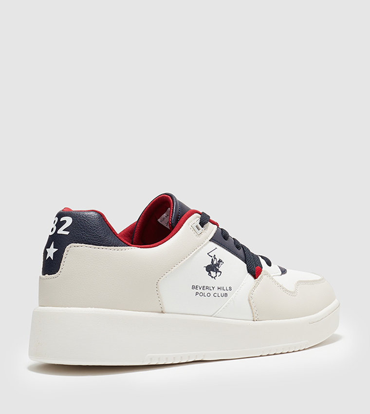 Color Block Lace-Up Shoes