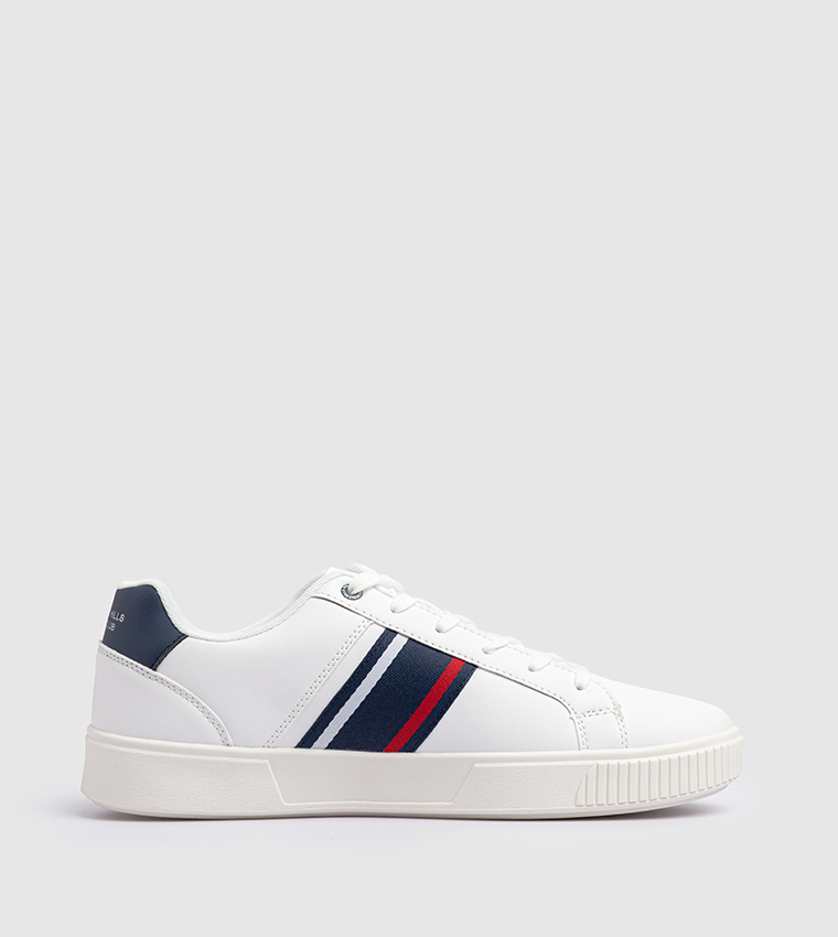 Logo Detail Lace-Up Sneakers
