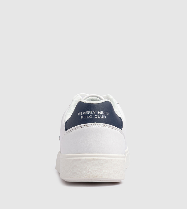Logo Detail Lace-Up Sneakers