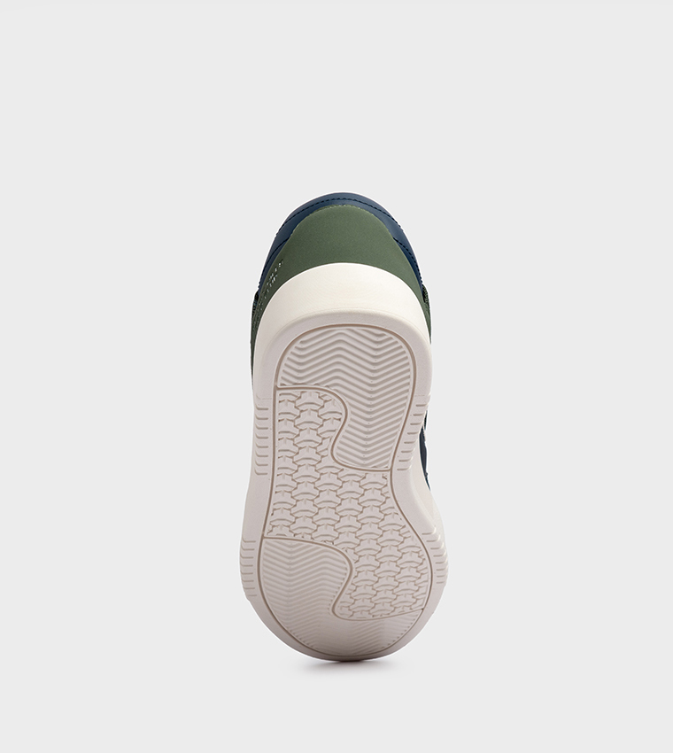 Logo Detail Lace-Up Sneakers