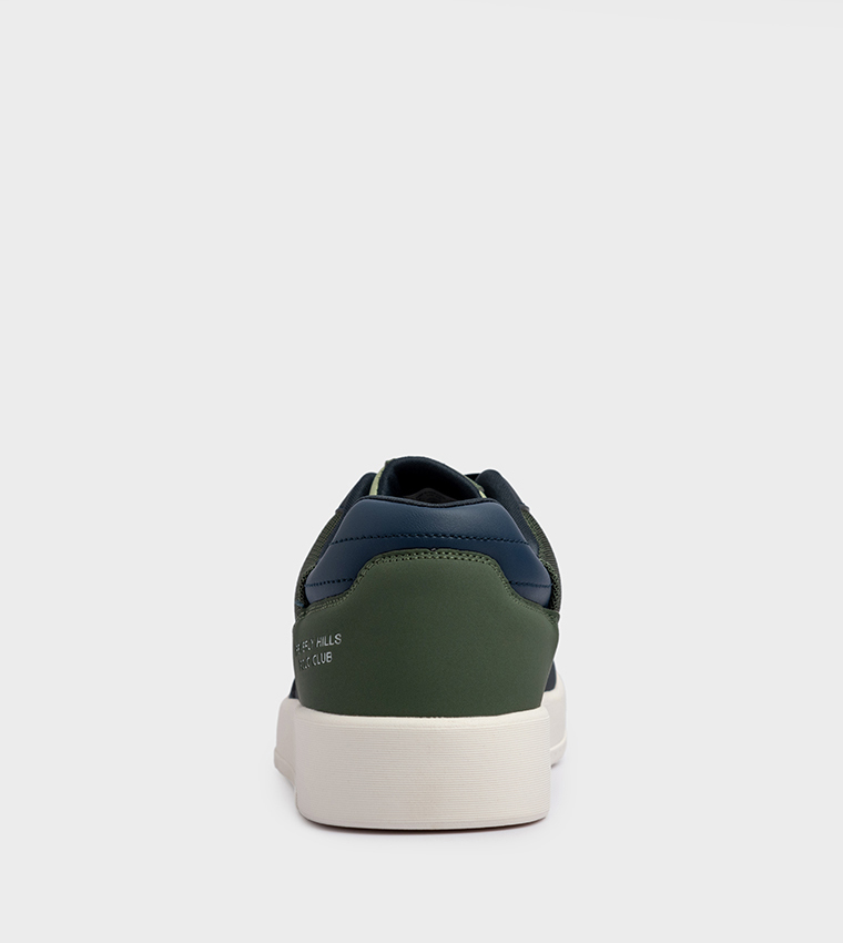 Logo Detail Lace-Up Sneakers