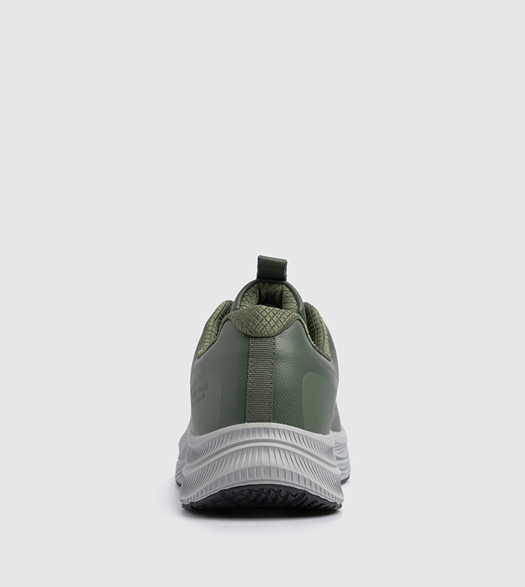 Logo Detail Lace-Up Sneakers