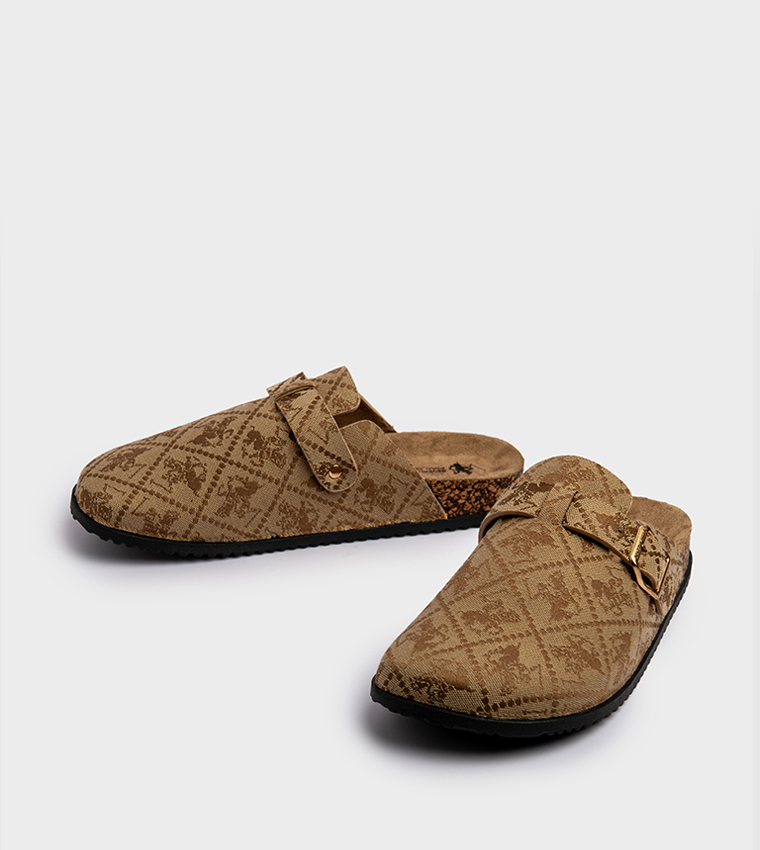 Buy Beverly Hills Polo Club Logo Detail Round Toe Clogs In