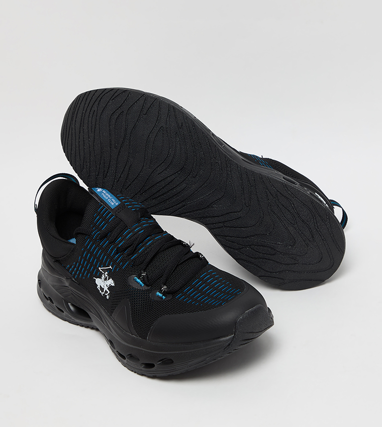 Logo Detail Lace Up Sneakers