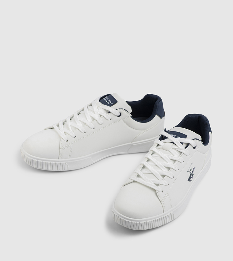 Logo Detail Lace-Up Sneakers
