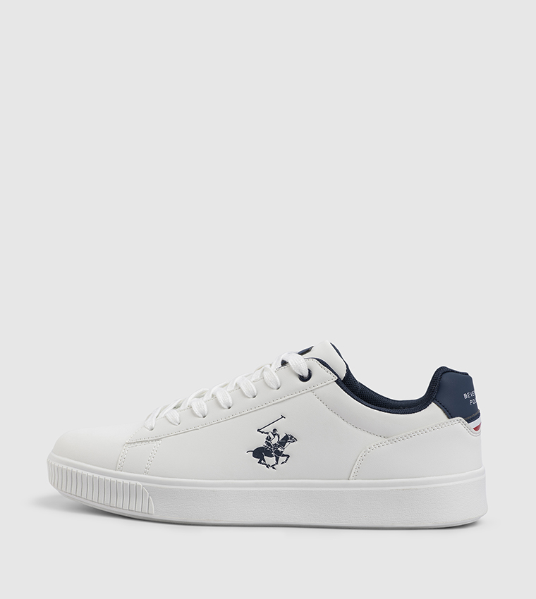 Logo Detail Lace-Up Sneakers