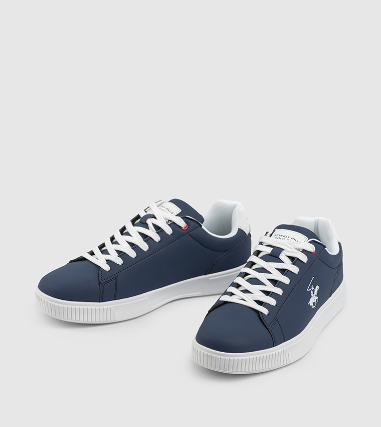 Logo Detail Lace-Up Sneakers