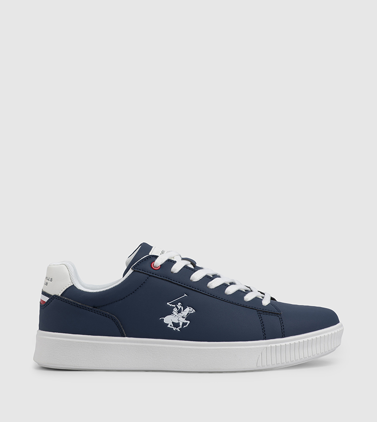Logo Detail Lace-Up Sneakers