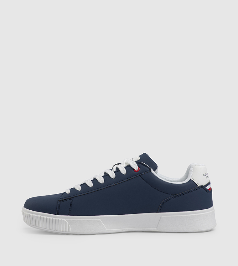 Logo Detail Lace-Up Sneakers